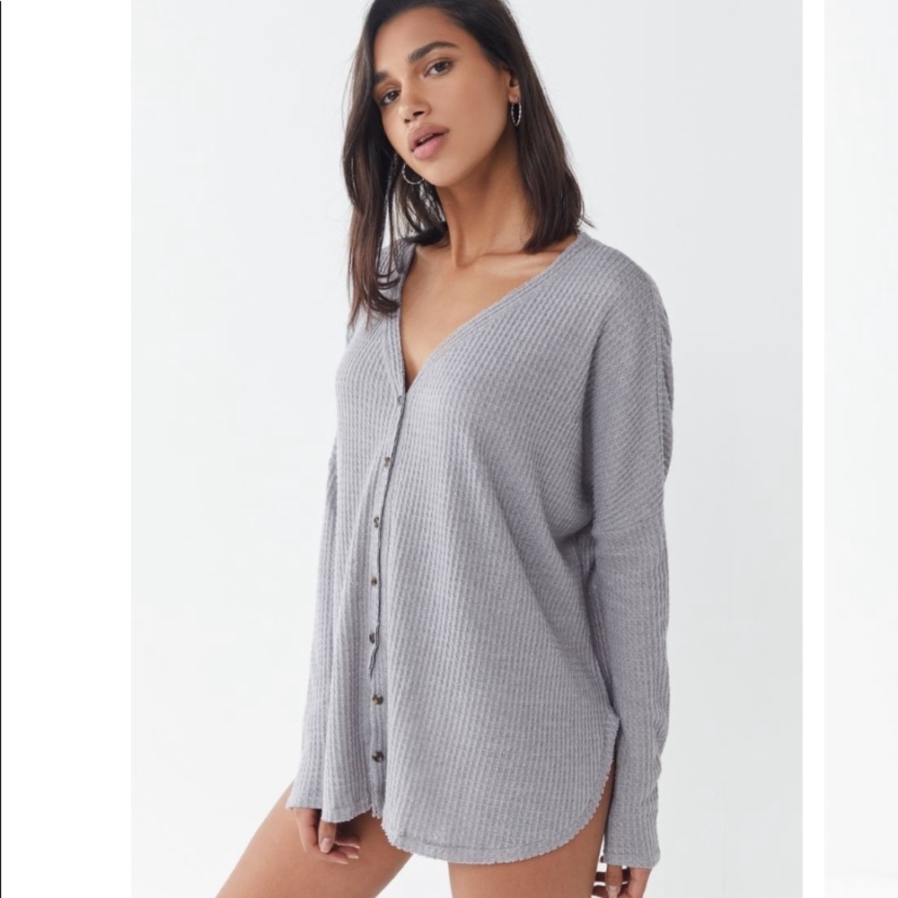 Out From Under Jojo Oversized Thermal Button Front